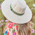 360FIVE Everyday Hat - Olea Fedora Olive Women's Gardening Sun Hat