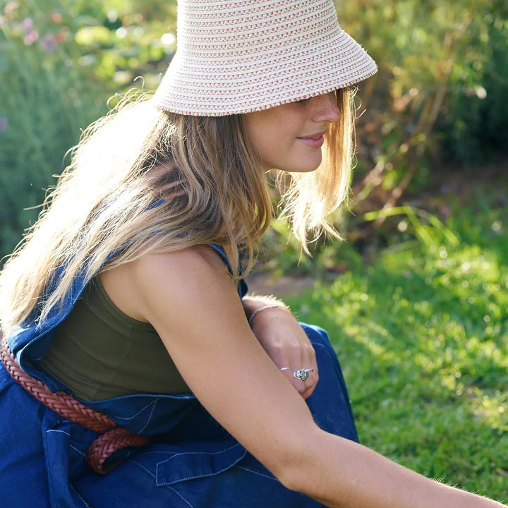360FIVE Everyday Hat - Marigold Women's Bucket Gardening Sun Hat