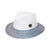 Aston Fedora M-L: 58 Cm / White/blue Sun Hat