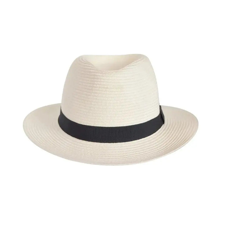 Pana-Mate Fedora M-L: 58 Cm / Ivory Sun Hat